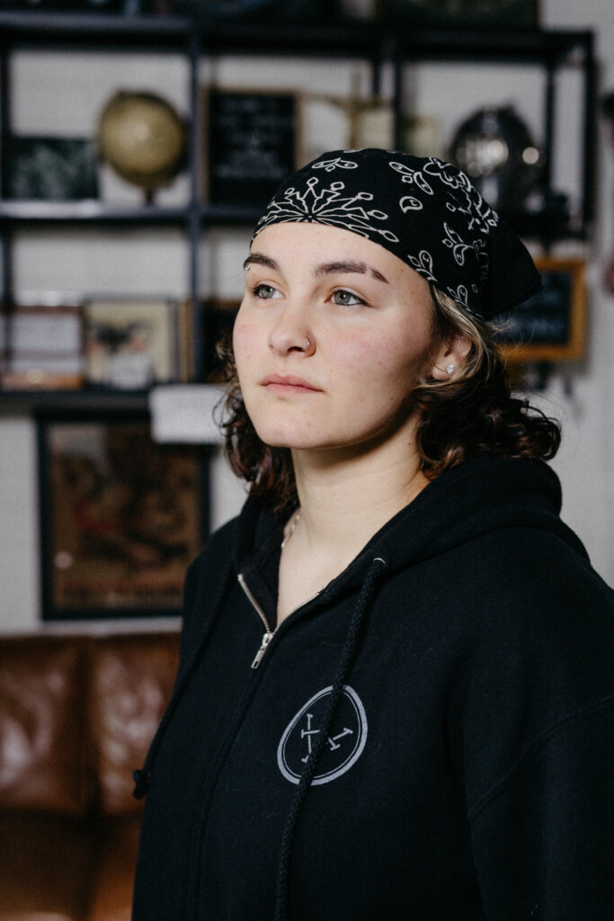 female artist portrait