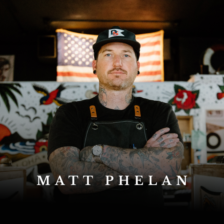 Matt Phelan artist portrait